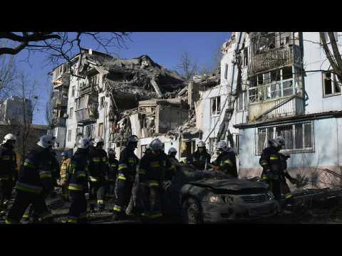 Ukraine war: Zelenskyy pledges response to Zaporizhzhia missile strike