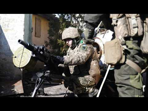 Little rest for Ukrainian soldiers in ruthless battle for Bakhmut