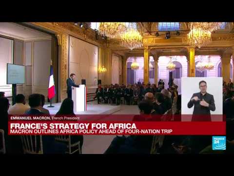 Replay: French President Emmanuel Macron outlines Africa policy before four-nation trip