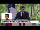 Emmanuel Macron en Angola : l'objectif, resserrer les liens avec les pays anglophones