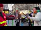 Valenciennes :Manifestation aux flambeaux