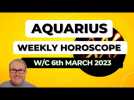 Aquarius Horoscope Weekly Astrology from 6th March 2023