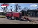 Commerces en feu aux Herbiers : l'intervention des pompiers à La Tibourgère