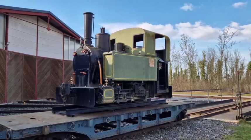 Vid Os Une Locomotive Vapeur Pr T E Au P Tit Train De La Haute Somme Par Le Mus E Malartre