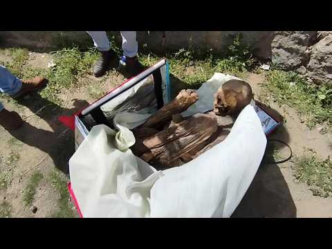 'She's my girlfriend': Peru police find pre-Hispanic mummy in man's bag