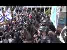 Israeli police use stun grenades to disperse Tel Aviv rally