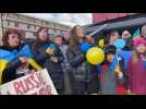A Valenciennes, une manifestation pour la paix en Ukraine avec des chants de réfugiés