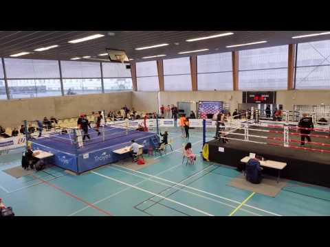 Championnat de France universitaire de kick Boeing et boxe Thaï à Troyes
