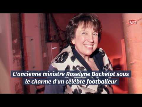 VIDEO : L'ancienne ministre Roselyne Bachelot sous le charme d'un clbre footballeur