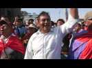 Anti-government protesters march in Peru capital amid unrest