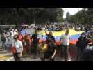 Venezuela opposition march in Caracas for improved salaries