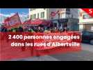 Albertville : plus de 2400 personnes à la manifestation contre la réforme des retraites