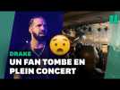 Au concert du rappeur Drake à New York, un fan tombe du balcon
