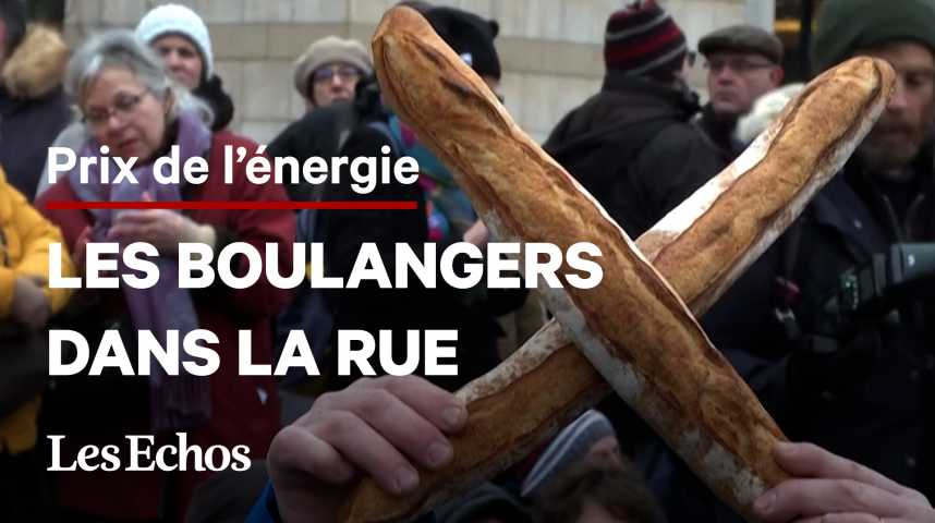 Illustration pour la vidéo « Il faudrait vendre la baguette 6,21€ pour rentrer dans nos frais! » : la colère des boulangers