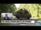 Ukraine : l'Allemagne autorise les alliés à former l'armée ukrainienne sur des chars Leopard