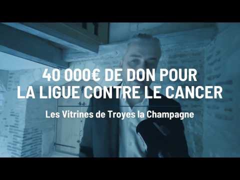 Un chèque de 40 000€ récolté pour la Ligue contre le cancer