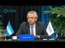 Le président argentin accuse la droite 