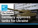 Watershed moment? German'y Scholz approves tanks for Ukraine