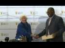 US Treasury chief Yellen in South Africa for last leg of African tour