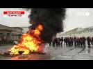 VIDEO. Réforme des retraites : le port de Saint-Nazaire bloqué et coupure d'électricité aux Chantiers de l'Atlantique