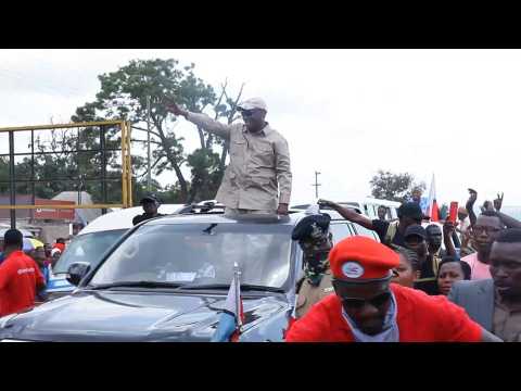 Tanzania's opposition leader arrives for rally in Mwanza