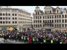 #FreeOlivierVandecasteele: plusieurs centaines de personnes mobilisées à Bruxelles