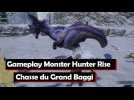 Vido Monster Hunter Rise - Vido de gameplay : Chasse du Grand Baggi