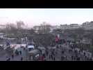 Retraites: des milliers de personnes à Paris à l'appel d'organisations de jeunesse