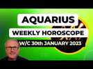 Aquarius Horoscope Weekly Astrology from 30th January 2023