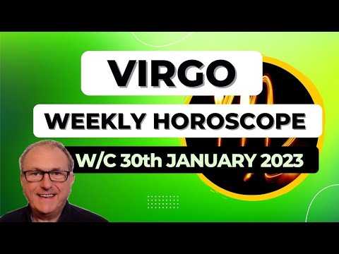 Virgo Horoscope Weekly Astrology from 30th January 2023