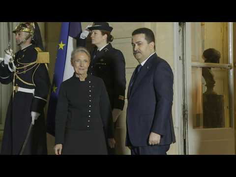 French PM meets Iraqi counterpart in Paris