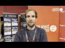 VIDEO. Open de Quimper : L'oeil de Charles-Antoine Brezac après le deuxième tour