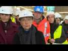 2024 Olympics: French PM Elisabeth Borne visits Aquatic Centre