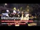 International: Les manifestations se renforcent en Chine contre la politique 