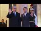 French President Macron receives his Kazakh counterpart Tokayev in Paris