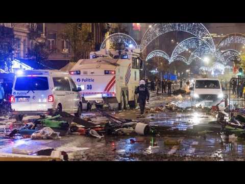 Fans clash with police in The Hague after Morocco World Cup victory
