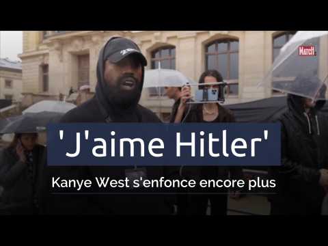 VIDEO : 'J'aime Hitler', Kanye West s'enfonce encore plus.