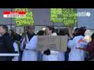 VIDEO. Une centaine de médecins manifestent à Quimper