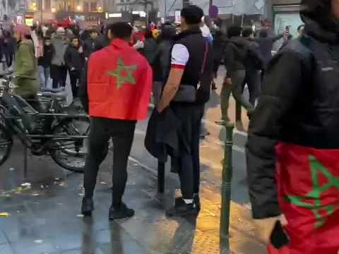 Belgique - Maroc: débordements à Bruxelles