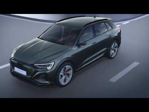 Audi Q8 e-tron - Drive and efficiency Animation
