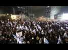 Israelis protest in Tel Aviv against Netanyahu's hard-right government