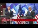 REPLAY - Conférence de presse d'Antony Blinken et Benyamin Netanyahou