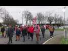 VIDÉO. Grève du 31 janvier : à Sablé-sur-Sarthe, FO se met en marche contre la réforme des retraites