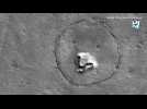 Une caméra capture un visage d'ours en peluche sur Mars