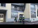 Leffrinckoucke : un appartement prend feu