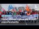 Saint-Omer : plus de 4 000 manifestants contre la réforme des retraites