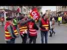 Deuxième mobilisation contre la réforme des retraites à Laon