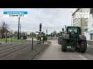 VIDEO. Grève 31 janvier : une dizaine de tracteurs agricoles rejoignent le centre de Nantes