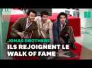 Les Jonas Brothers décrochent leur étoile sur Hollywood Boulevard