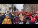 Arras: au coeur du cortège de la manifestation du 31 janvier contre les retraites